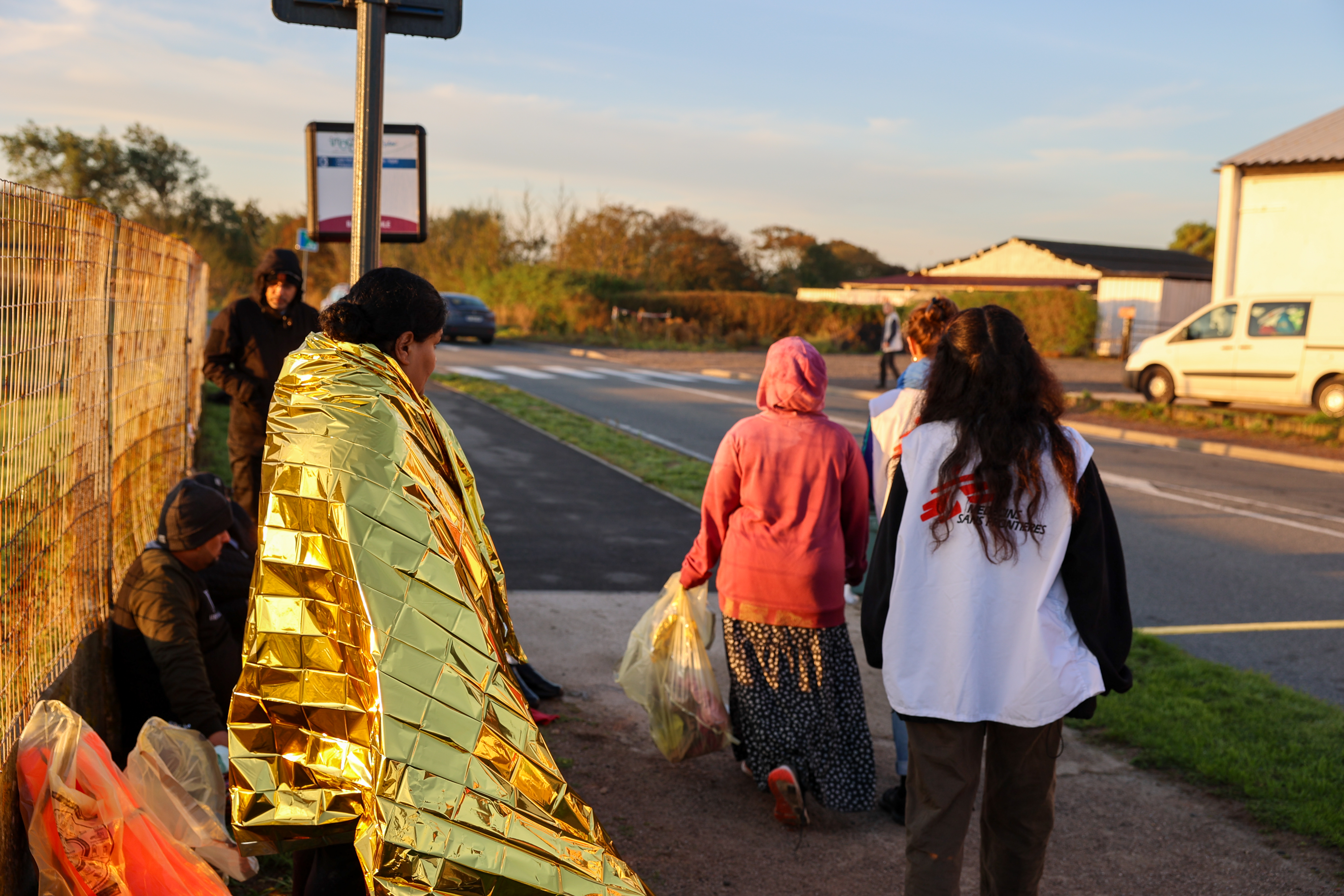 MSF porte assistance aux rescapés des tentatives de traversées de la Manche