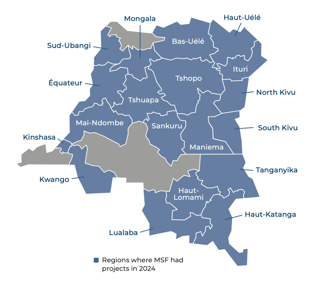 DRC IAR map 2024 ©MSF