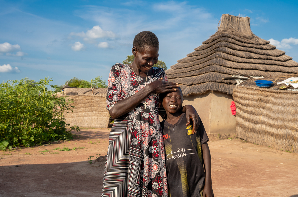 Ajou Mayuen, 12 ans, souffre de diabète de type 1